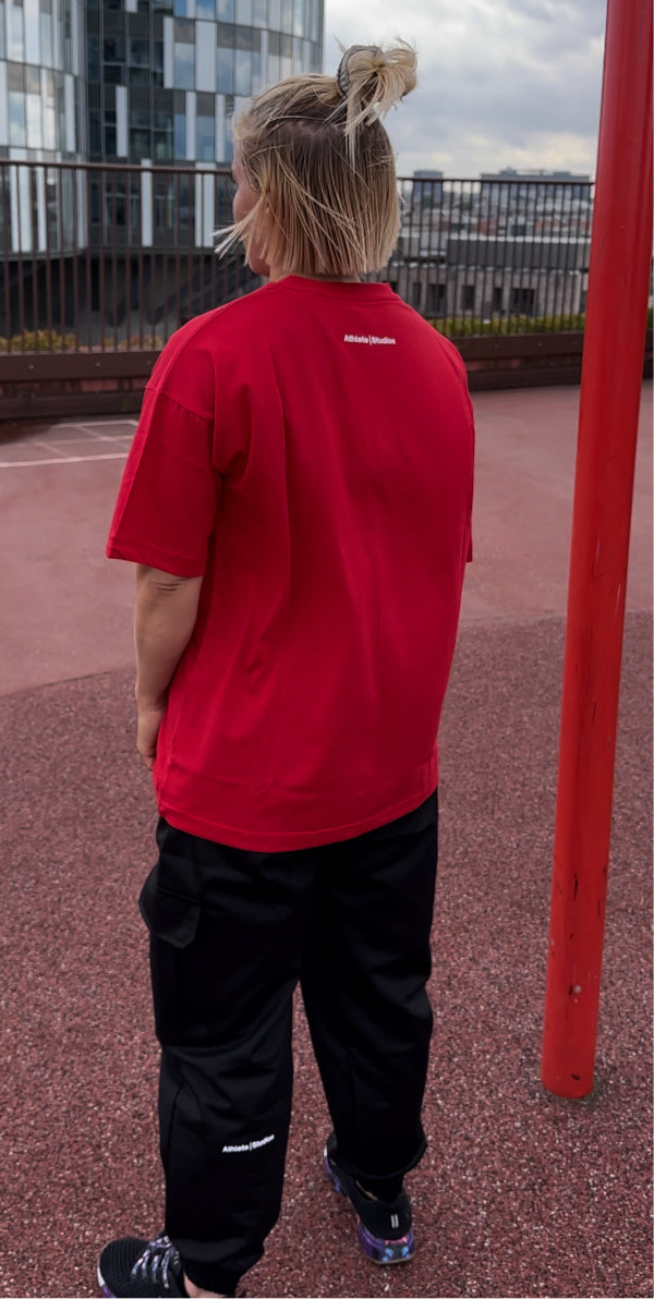 Athlete tee - Red