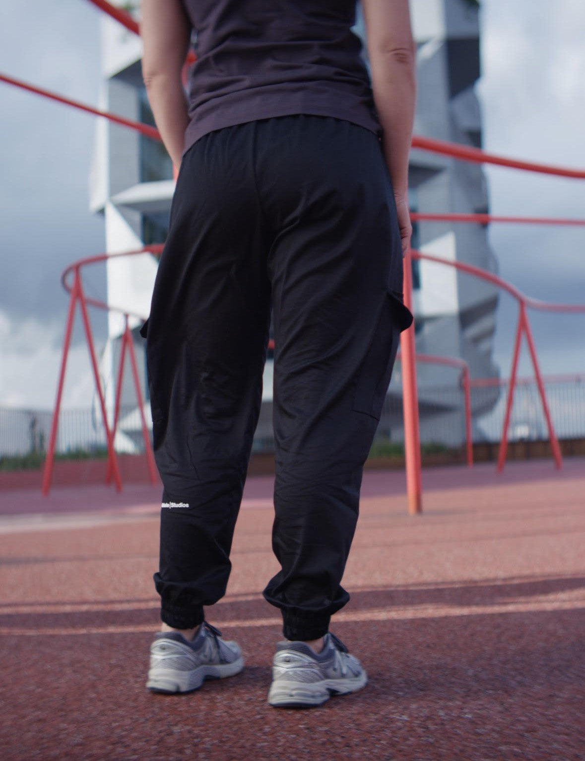 Athlete cargo pants - Black